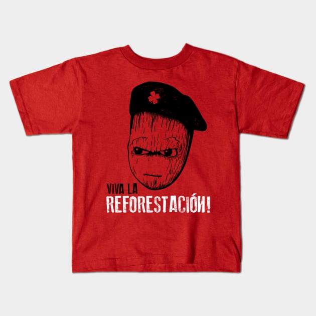 Viva la Reforestacion Kids T-Shirt by ikado